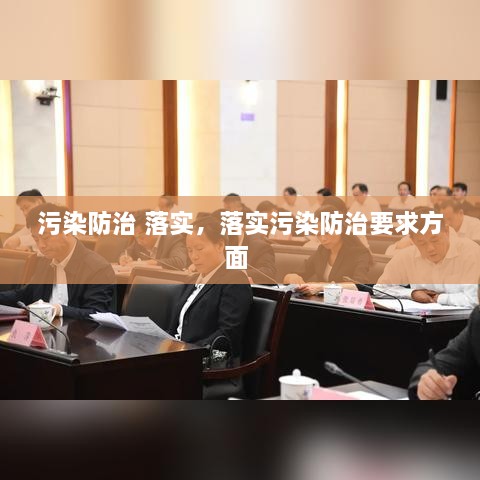 污染防治 落實，落實污染防治要求方面 