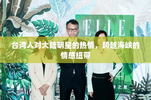 臺(tái)灣人對(duì)大陸明星的熱情，跨越海峽的情感紐帶