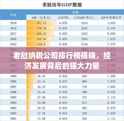 老撾納稅公司排行榜揭曉，經(jīng)濟(jì)發(fā)展背后的強大力量