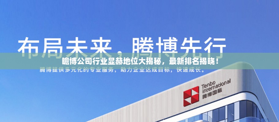 瞻博公司行業(yè)顯赫地位大揭秘，最新排名揭曉！