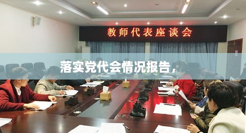 落實(shí)黨代會情況報告， 