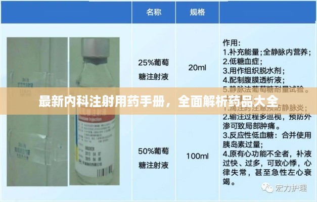 最新內(nèi)科注射用藥手冊(cè)，全面解析藥品大全