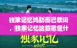 獨(dú)家記憶雞肋而已歌詞，獨(dú)家記憶這首歌是什么意思 
