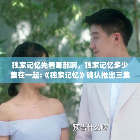 獨(dú)家記憶先看哪部啊，獨(dú)家記憶多少集在一起:《獨(dú)家記憶》確認(rèn)推出三集番外 