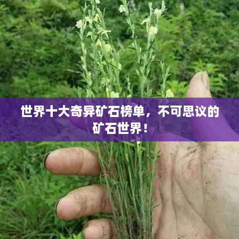世界十大奇異礦石榜單，不可思議的礦石世界！