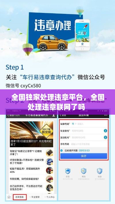 全國(guó)獨(dú)家處理違章平臺(tái)，全國(guó)處理違章聯(lián)網(wǎng)了嗎 