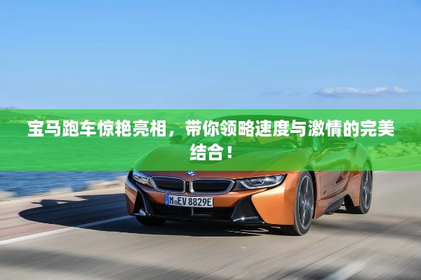 寶馬跑車驚艷亮相，帶你領(lǐng)略速度與激情的完美結(jié)合！