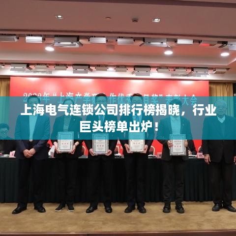 上海電氣連鎖公司排行榜揭曉，行業(yè)巨頭榜單出爐！