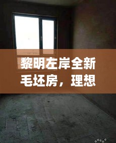 黎明左岸全新毛坯房，理想三室二衛(wèi)二廳居住空間