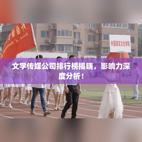 文學傳媒公司排行榜揭曉，影響力深度分析！