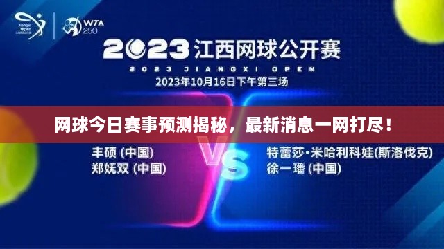網(wǎng)球今日賽事預(yù)測(cè)揭秘，最新消息一網(wǎng)打盡！