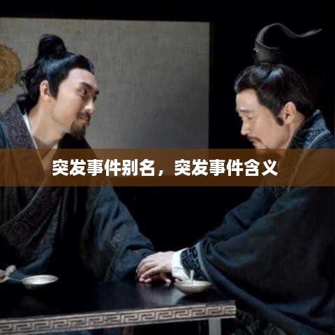 突發(fā)事件別名，突發(fā)事件含義 