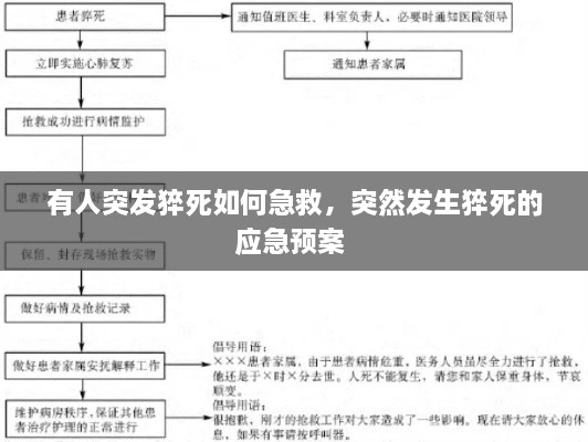 有人突發(fā)猝死如何急救，突然發(fā)生猝死的應(yīng)急預(yù)案 