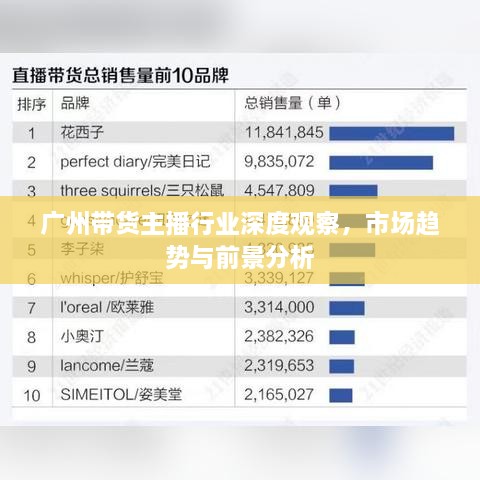 廣州帶貨主播行業(yè)深度觀察，市場(chǎng)趨勢(shì)與前景分析