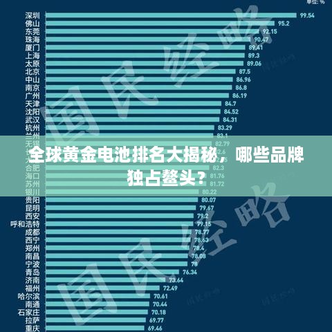 全球黃金電池排名大揭秘，哪些品牌獨(dú)占鰲頭？